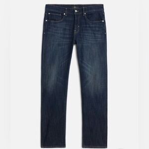 7 For All Mankind Men’s Dark Blue Straight Leg Jeans size 34
